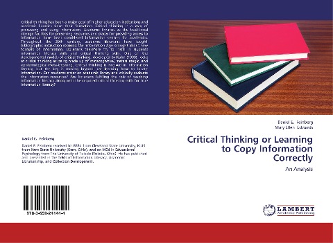 Critical Thinking or Learning to Copy Information Correctly: An Analysis