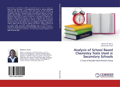 Analysis of School Based Chemistry Tests Used in Secondary Schools: A Case of Kajiado North District-Kenya