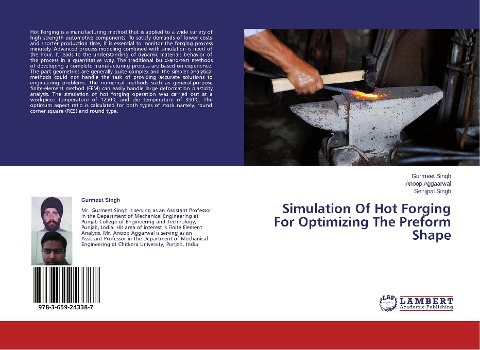Simulation Of Hot Forging For Optimizing The Preform Shape