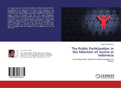 The Public Participation in the Selection of Justice in Indonesia: Improving State Institution and Enhancing Civil Society