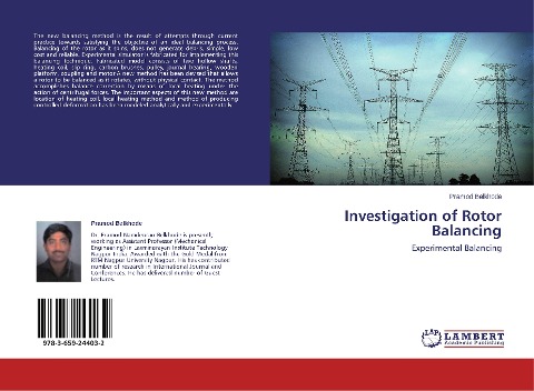 Investigation of Rotor Balancing: Experimental Balancing