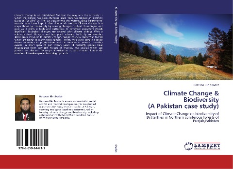 Climate Change & Biodiversity  (A Pakistan case study): Impact of Climate Change on biodiversity of Butterflies in Northern coniferous forests of Punjab,Pakistan