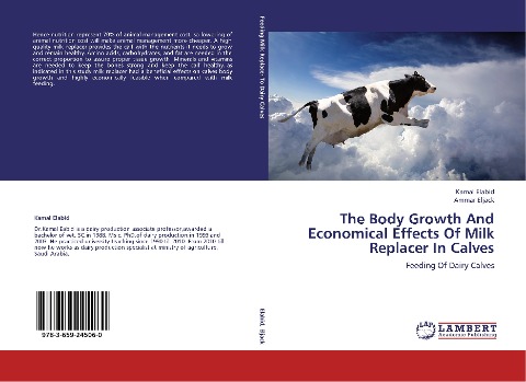 The Body Growth And Economical Effects Of Milk Replacer In Calves: Feeding Of Dairy Calves