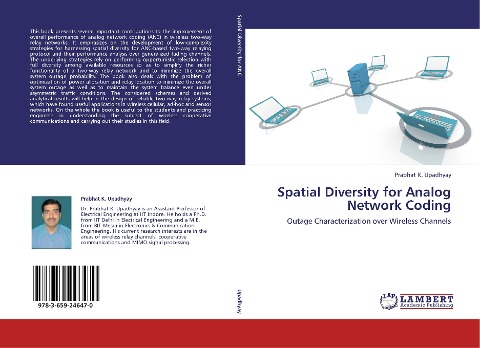 Spatial Diversity for Analog Network Coding: Outage Characterization over Wireless Channels