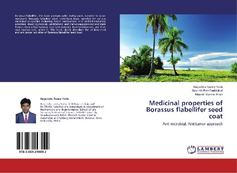 Medicinal properties of Borassus flabellifer seed coat: Antimicrobial, Antitumor approach