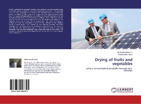Drying of fruits and vegetables: using a concentrating parabolic through solar collector
