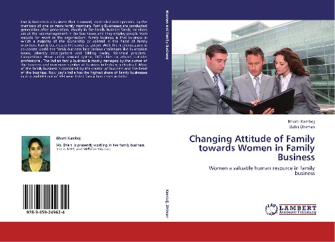 Changing Attitude of Family towards Women in Family Business: Women a valuable human resource in family business