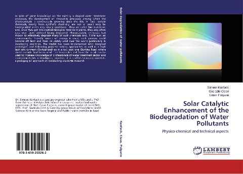 Solar Catalytic Enhancement of the Biodegradation of Water Pollutants: Physico-chemical and technical aspects