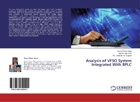 Analysis of VFSO System Integrated With BPLC