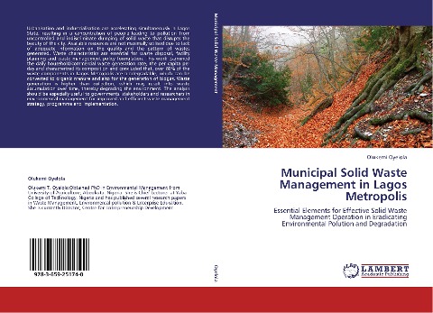 Municipal Solid Waste Management in Lagos Metropolis: Essential Elements for Effective Solid Waste Management Operation in Eradicating Environmental Polution and Degradation