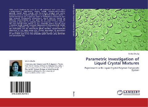 Parametric Investigation of Liquid Crystal Mixtures: Experiments with Liquid Crystal-Polymer Composite                     System