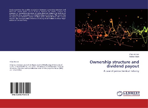 Ownership structure and dividend payout: A case of petro-chemical industry