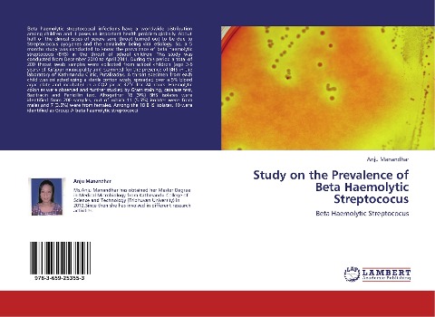 Study on the Prevalence of Beta Haemolytic             Streptococus: Beta Haemolytic Streptococus