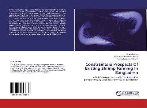 Constraints & Prospects Of Existing Shrimp Farming In Bangladesh: A brief survey conducted in the South-East part(particularly Coxs Bazar District) of Bangladesh