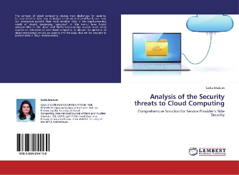 Analysis of the Security threats to Cloud Computing: Comprehensive Solution for Service Providers Side Security