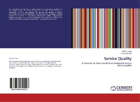 Service Quality: A research on how recruitment companies secure service quality