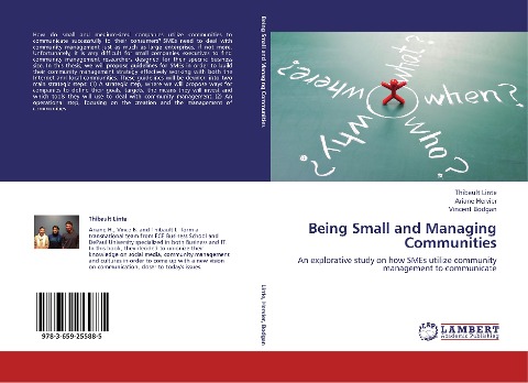 Being Small and Managing Communities: An explorative study on how SMEs utilize community management to communicate
