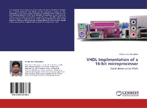 VHDL Implimentation of a 16-bit microprocessor: Digital design using FPGAs