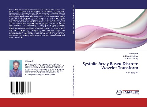 Systolic Array Based Discrete Wavelet Transform: First Edition