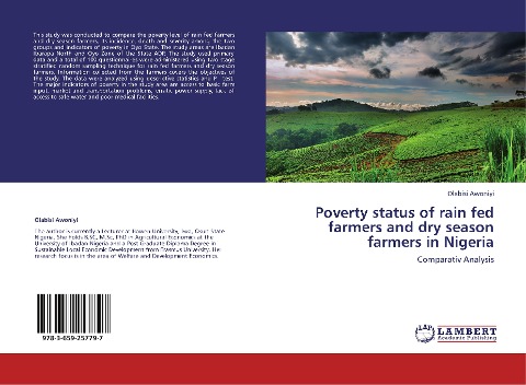 Poverty status of rain fed farmers and dry season farmers in Nigeria: Comparativ Analysis
