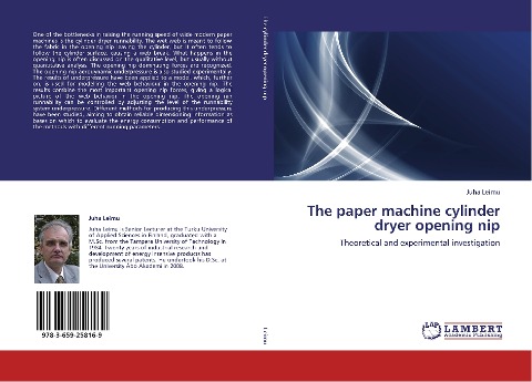 The paper machine cylinder dryer opening nip: Theoretical and experimental investigation