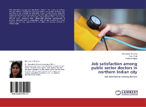 Job satisfaction among public sector doctors in northern Indian city: Job satisfaction among doctors