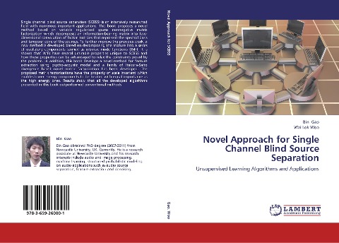 Novel Approach for Single Channel Blind Source Separation: Unsupervised Learning Algorithms and Applications