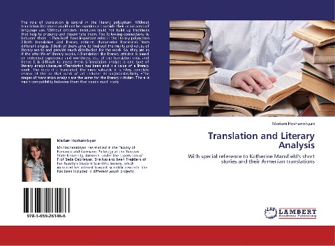 Translation and Literary Analysis: With special reference to Katherine Mansfields short stories and their Armenian translations