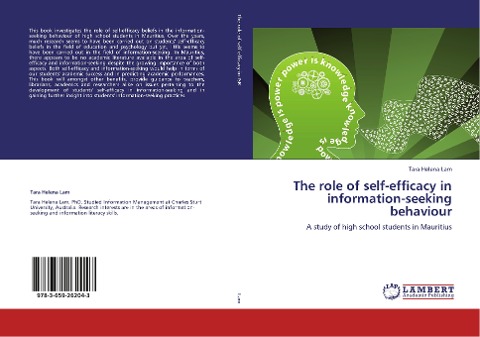 The role of self-efficacy in information-seeking behaviour: A study of high school students in Mauritius
