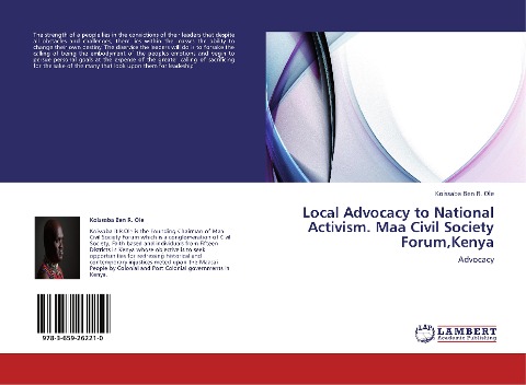 Local Advocacy to National Activism.  Maa Civil Society Forum,Kenya: Advocacy