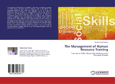 The Management of Human Resource Training: The case of Addis Ababa City Administration Education Bureau