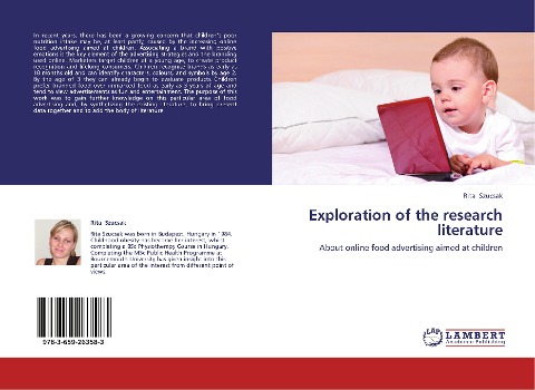 Exploration of the research literature: About online food advertising aimed at children