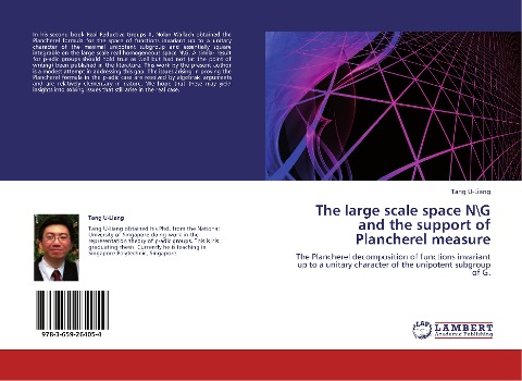 The large scale space N\G and the support of Plancherel measure: The Plancherel decomposition of functions invariant up to a unitary character of the unipotent subgroup of G.