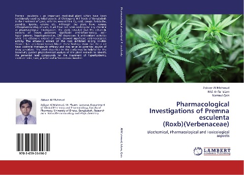 Pharmacological Investigations of Premna esculenta (Roxb)(Verbenaceae): Biochemical, Pharmacological and Toxicological aspects