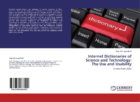 Internet Dictionaries of Science and Technology: The Use and Usability: A View from 2003