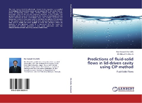 Predictions of fluid-solid flows in lid-driven cavity using CIP method: Fluid-Solid Flows