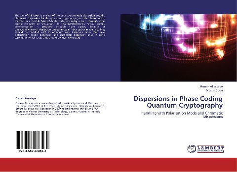 Dispersions in Phase Coding Quantum Cryptography: Handling with Polarisation Mode and Chromatic Dispersions