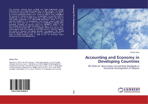 Accounting and Economy in Developing Countries: The Role of International Accounting Standards in Economic Development of Albania