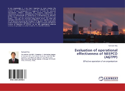 Evaluation of operational effectiveness of NEEPCO (AGTPP): Effective operation of an organization