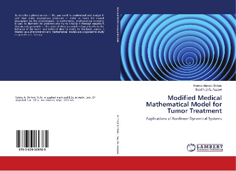 Modified Medical Mathematical Model for Tumor Treatment: Applications of Nonlinear Dynamical Systems