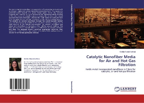 Catalytic Nanofiber Media for Air and Hot Gas Filtration: Noble metal incorporated nanofibers in filters for catalytic, air and hot gas filtration