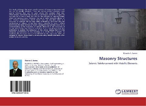 Masonry Structures: Seismic Reinforcement with Metallic Elements
