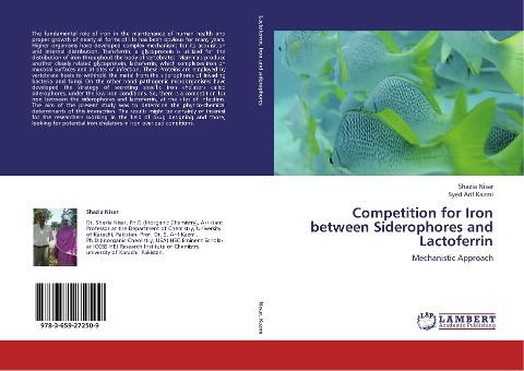 Competition for Iron between Siderophores and Lactoferrin: Mechanistic Approach