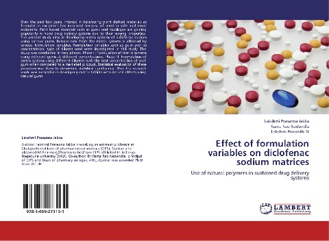 Effect of formulation variables on diclofenac sodium matrices: Use of natural polymers in sustained drug delivery systems