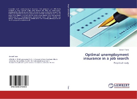 Optimal unemployment insurance in a job search: Empirical study