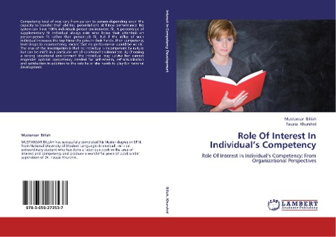 Role Of Interest In Individual's Competency: Role Of Interest In Individual's Competency: From Organizational Perspectives