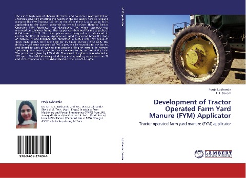 Development of Tractor Operated Farm Yard Manure (FYM) Applicator: Tractor operated farm yard manure (FYM) applicator
