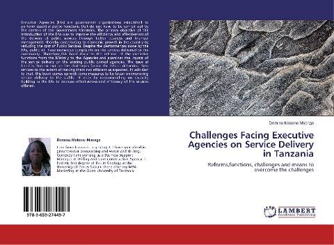 Challenges Facing Executive Agencies on Service Delivery in Tanzania: Reforms,functions, challenges and means to overcome the challenges