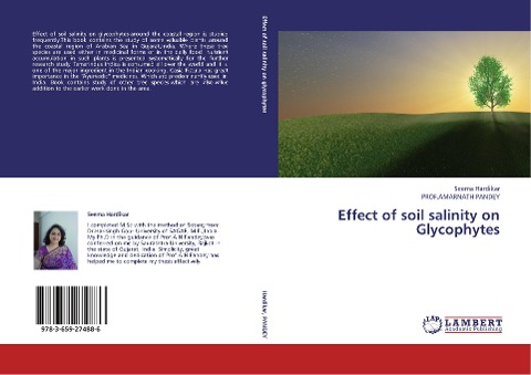 Effect of soil salinity on Glycophytes