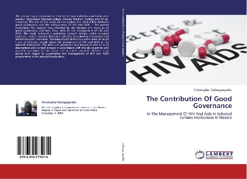 The Contribution Of Good Governance: In The Management Of HIV And Aids In Selected Tertiary Institutions In Mutare